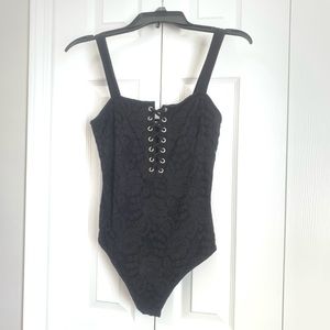 Express Black Bodysuit